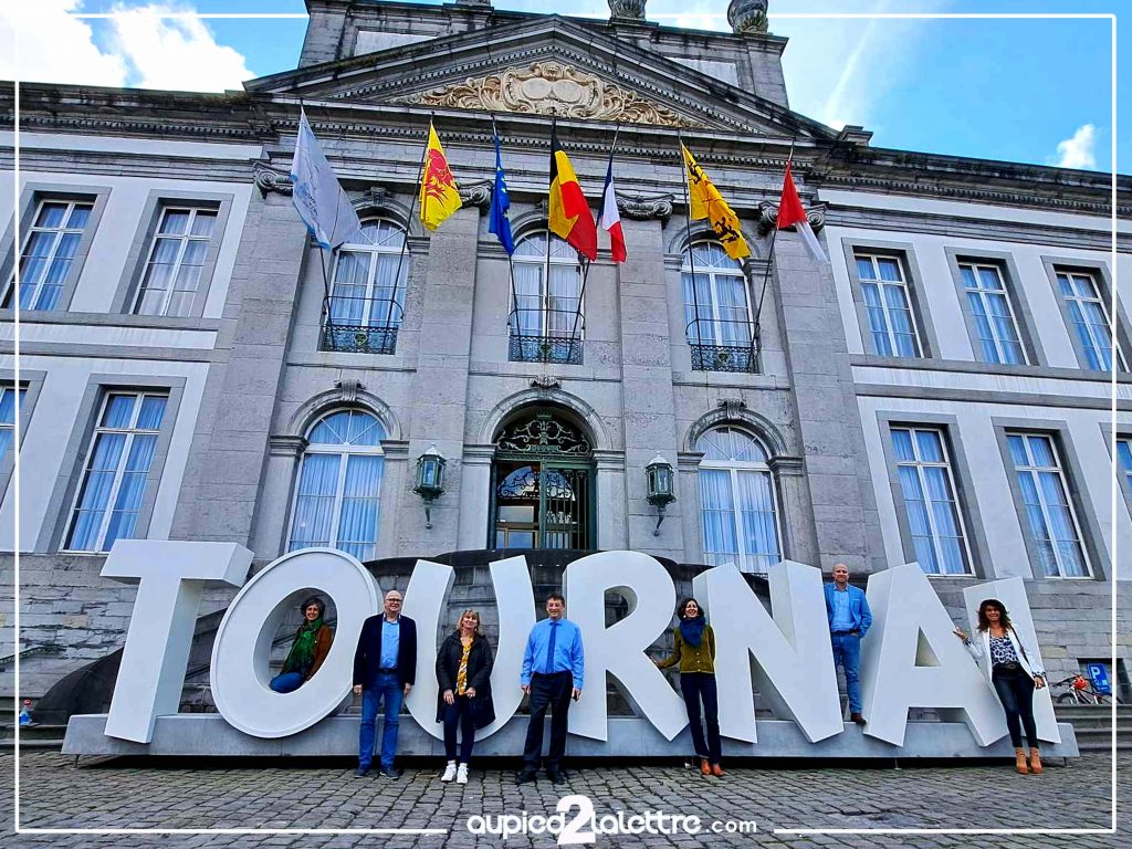 Lettres géantes XXL Ville de Tournai